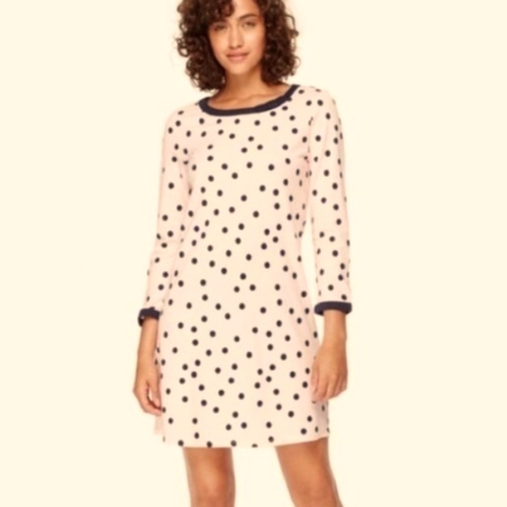Kate spade polka dot sleep gown